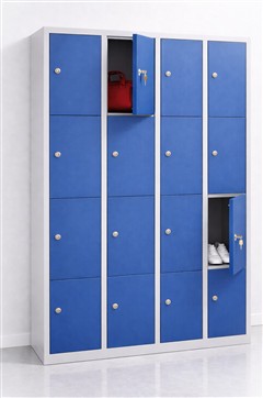 Fächerschrank 'Norette' - 4 Fächer übereinander