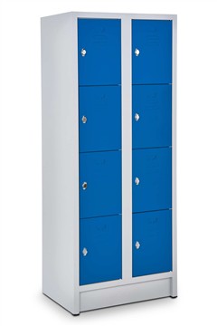 Faecherschrank Viola 4 Fächer übereinander, mit Lüftungsschlitzen